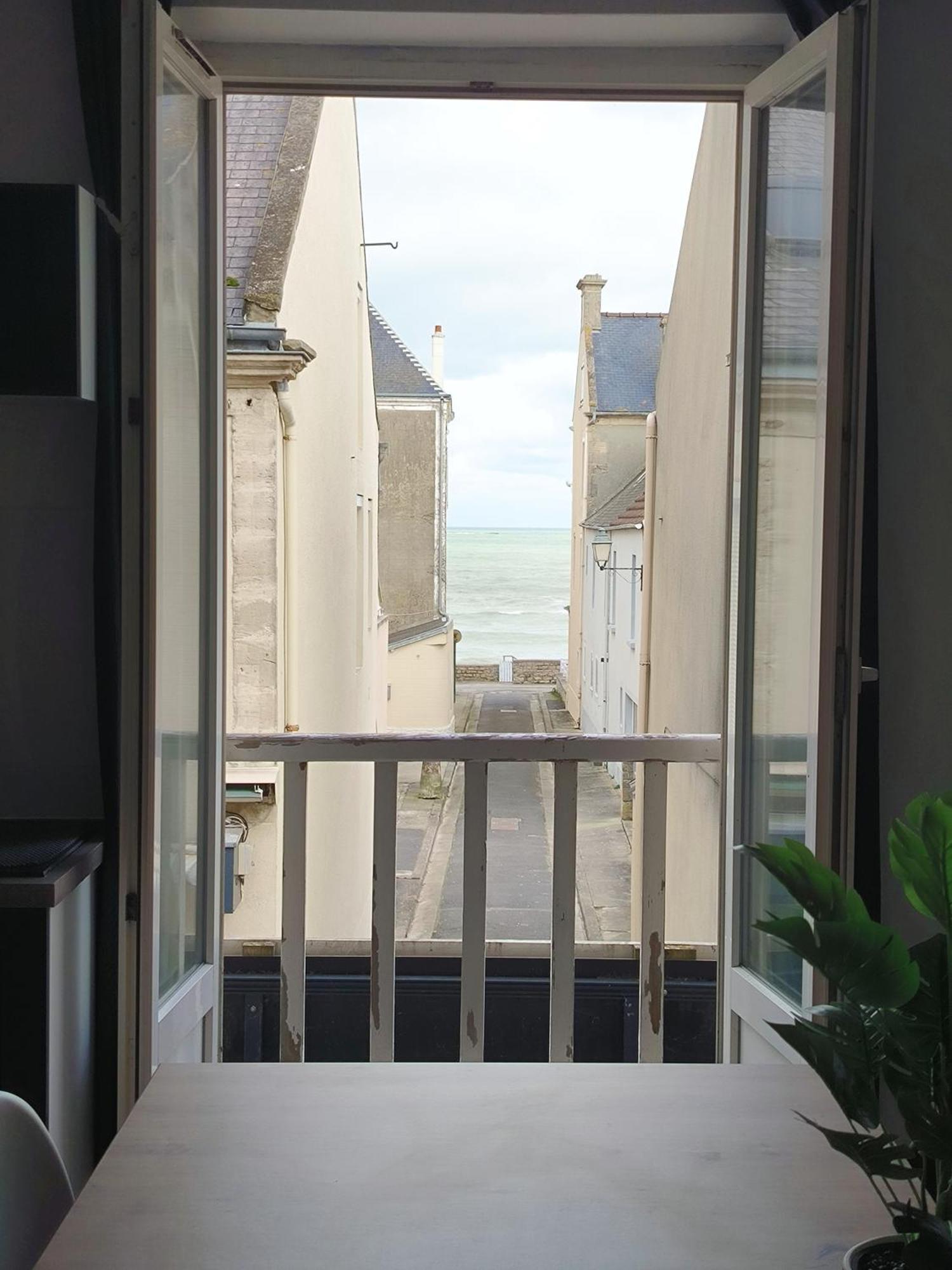 Le Rivage Bleu Apartamento Arromanches-les-Bains Exterior foto